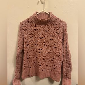 American Eagle pink sweater